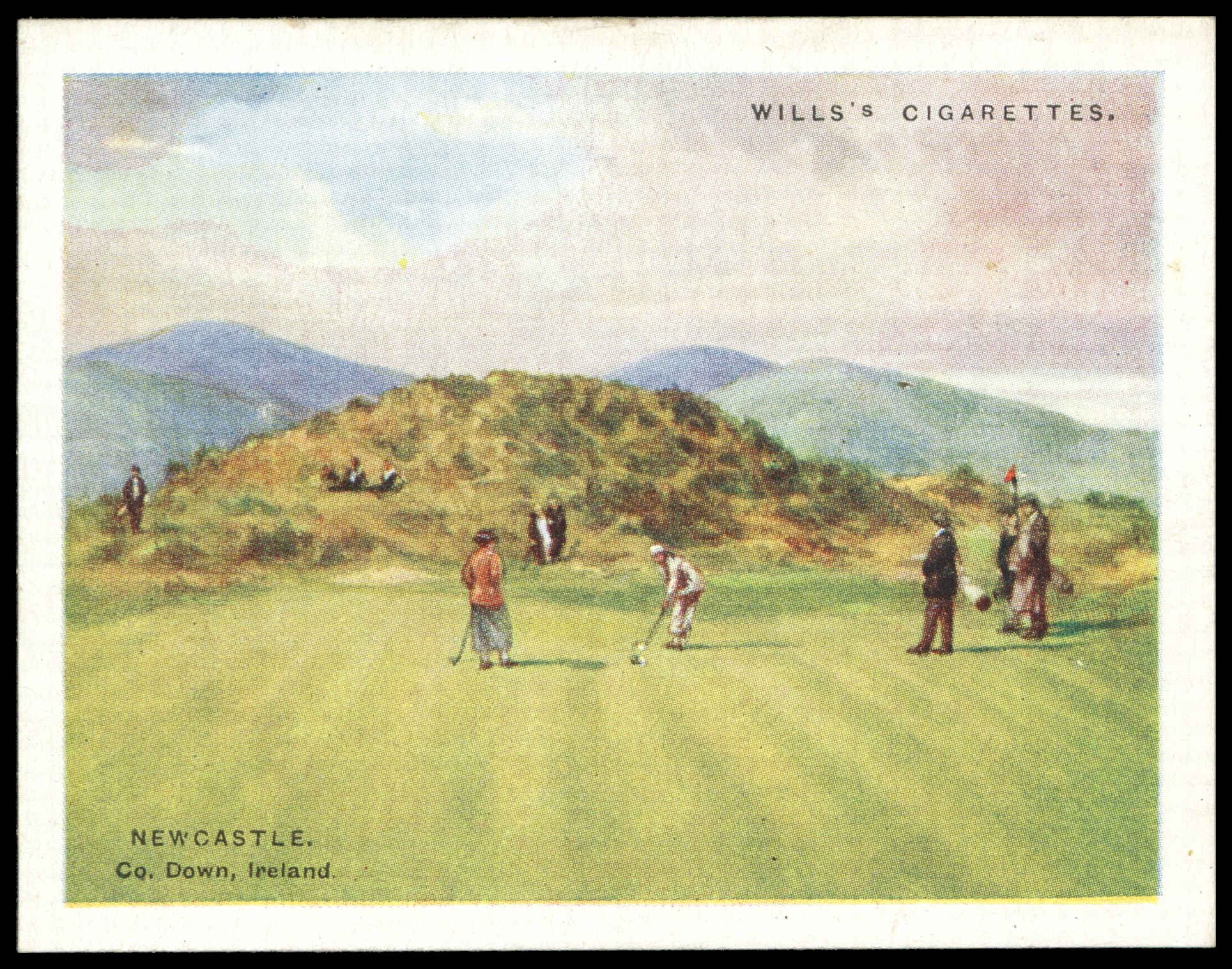 Wills - 'Golfing' (1924) - #13 - Newcastle Wills - 'Golfing' (1924) - #13 - Newcastle
