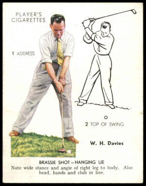 Player (John) - 'Golf (Large/Overseas) #12 - Brassie Shot Hanging Lie - W.H. Davies (1939)