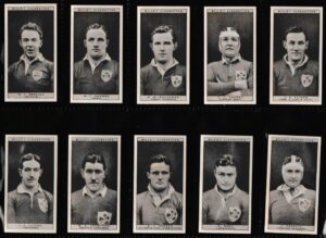 Wills (W.D. & H.O.) - 'Irish Rugby Internationals' - (1928) - Complete Set