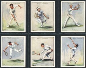 Wills - 'Lawn Tennis (Large)'  Complete Set (1931)