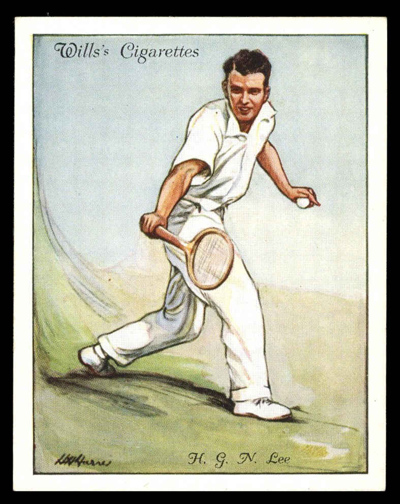 Wills - 'Lawn Tennis (Large)' (1931) - #16 - H.G.N. Lee Wills - 'Lawn Tennis (Large)' (1931) - #16 - H.G.N. Lee