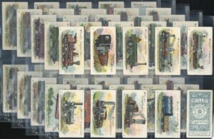 Wills - 'Locomotive Engines & Rolling Stock C' (1902) - Complete Set