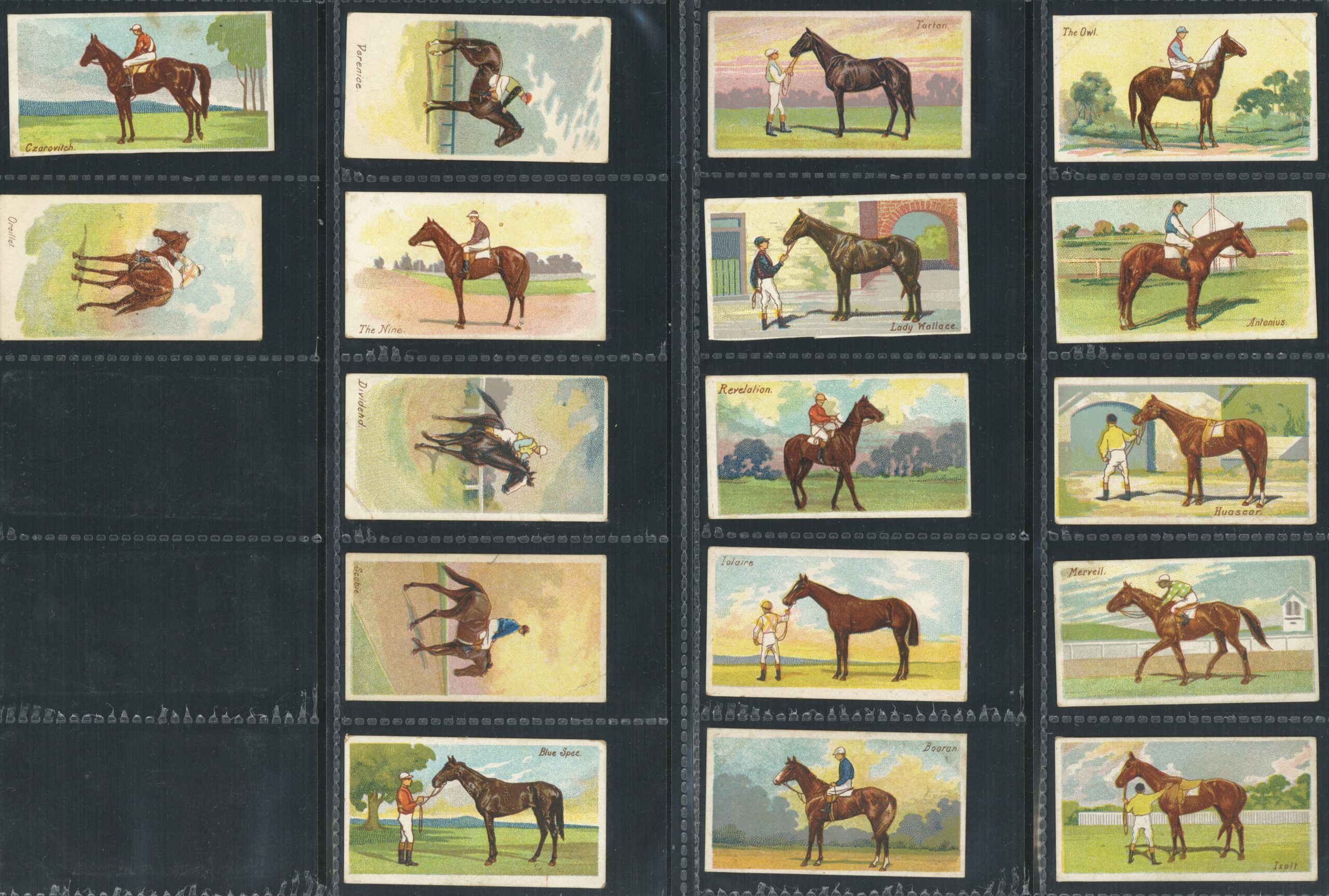 Wills Overseas - 'Horses of Today' (1906) - 17 x Cards Wills Overseas - 'Horses of Today' (1906) - 17 x Cards