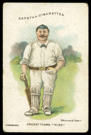 Wills - Wide - 'Sporting Terms - Cricket' - (1905) Wills - Wide - 'Sporting Terms - Cricket' - (1905)