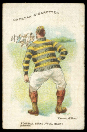 Wills - Full Back - 'Sporting Terms - Football' - (1905) Wills - Full Back - 'Sporting Terms - Football' - (1905)