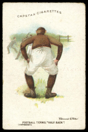 Wills - Half Back - 'Sporting Terms - Football' - (1905) Wills - Half Back - 'Sporting Terms - Football' - (1905)