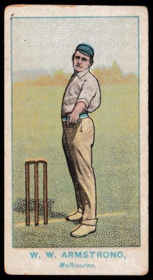 Wills - 'Australian Club Cricketers (Green Back)' (1905) - W.W. Armstrong (Melbourne)