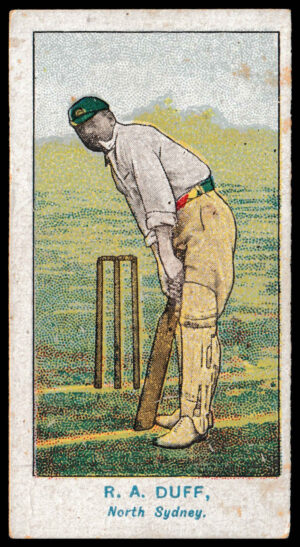 Wills - 'Australian Club Cricketers (Pale Blue Back)' (1905) - R.A. Duff (North Sydney)