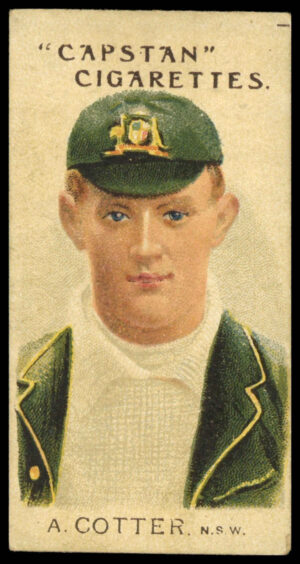 Wills - 'Prominent Australian & English Cricketers (1907)' (1907) - A.Cotter (New South Wales)