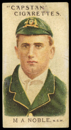 Wills - 'Prominent Australian & English Cricketers (1907)' (1907) - M.A. Noble (New South Wales)