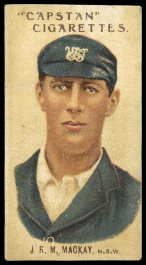 Wills - 'Prominent Australian & English Cricketers (1907)' (1907) - J.R.M. Mackay (New South Wales)