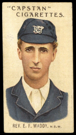 Wills - 'Prominent Australian & English Cricketers (1907)' (1907) - Rev. E.F. Waddy (New South Wales)