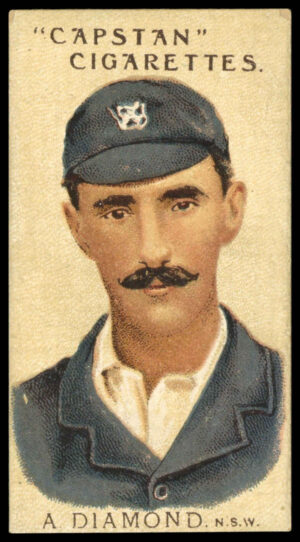 Wills - 'Prominent Australian & English Cricketers (1907)' (1907) - A. Diamond (New South Wales)