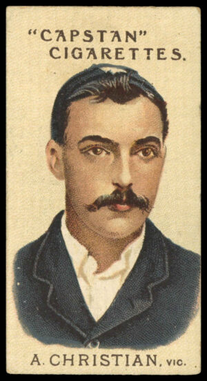 Wills - 'Prominent Australian & English Cricketers (1907)' (1907) - A. Christian (Victoria)