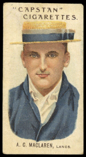 Wills - 'Prominent Australian & English Cricketers (1907)' (1907) - A.C. MaClaren (Lancashire)