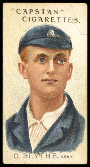 Wills - 'Prominent Australian & English Cricketers (1907)' (1907) - C. Blythe (Kent)