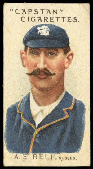 Wills - 'Prominent Australian & English Cricketers (1907)' (1907) - A.E. Relf (Sussex)