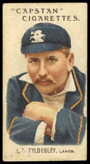 Wills - 'Prominent Australian & English Cricketers (1907)' (1907) - A.J. Tyldesley (Lancashire)