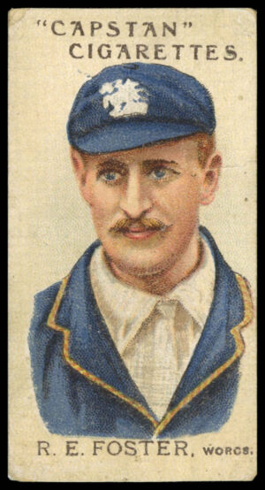 Wills - 'Prominent Australian & English Cricketers (1907)' (1907) - R.E. Foster (Worcestershire)