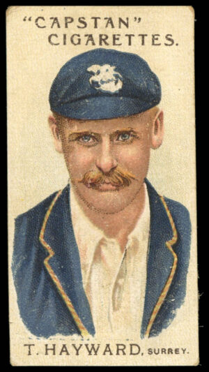Wills - 'Prominent Australian & English Cricketers (1907)' (1907) - T. Hayward (Surrey)