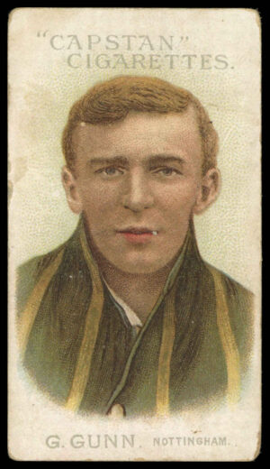 Wills - 'Prominent Australian & English Cricketers (1907)' (1907) - G. Gunn (Nottinghamshire)