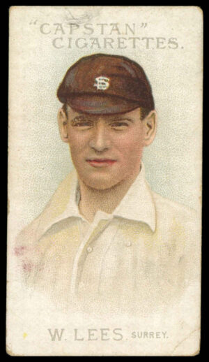 Wills - 'Prominent Australian & English Cricketers (1907)' (1907) - W. Lees (Surrey)