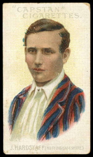 Wills - 'Prominent Australian & English Cricketers (1907)' (1907) - J. Hardstaff (Nottinghamshire)
