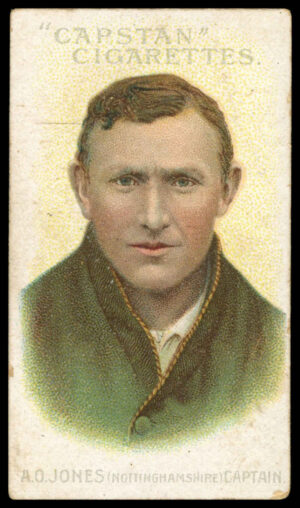 Wills - 'Prominent Australian & English Cricketers (1907)' (1907) - A.O. Jones (Nottinghamshire)