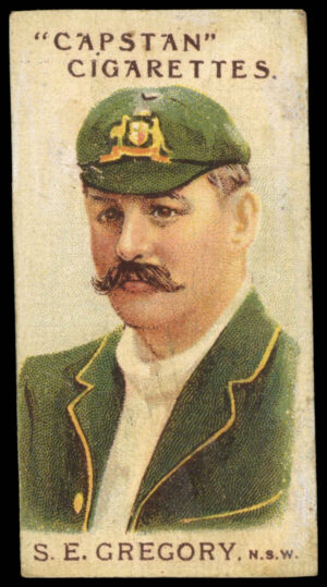 Wills - 'Prominent Australian & English Cricketers (1907)' (1907) - S.E. Gregory (New South Wales)