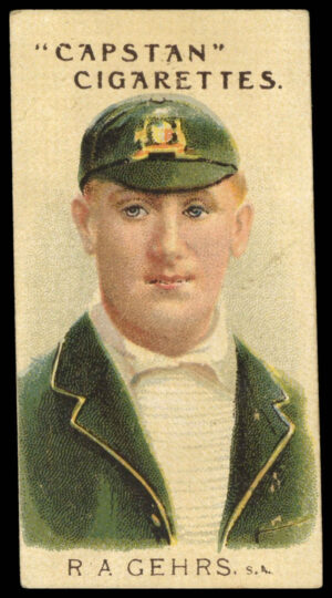 Wills - 'Prominent Australian & English Cricketers (1907)' (1907) - R.A. Gehrs (South Australia)