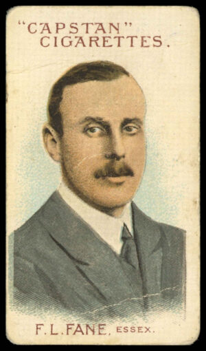 Wills - F.L. Fane (Essex) -  'Prominent Australian & English Cricketers (1907) Re-Issues'  - (1908)