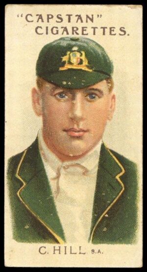 Wills (W.D. & H.O.) - 'Prominent Australian & English Cricketers (1907)' (1907) - C. Hill (S. Australia)