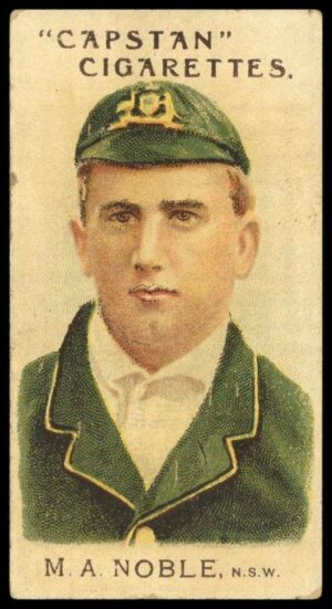 Wills (W.D. & H.O.) - 'Prominent Australian & English Cricketers (1907)' (1907) - M.A. Noble (New South Wales)