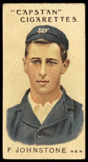Wills (W.D. & H.O.) - 'Prominent Australian & English Cricketers (1907)' (1907) - F. Johnstone (New South Wales)