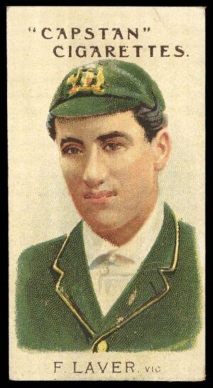 Wills (W.D. & H.O.) - 'Prominent Australian & English Cricketers (1907)' (1907) - F. Laver (Victoria)