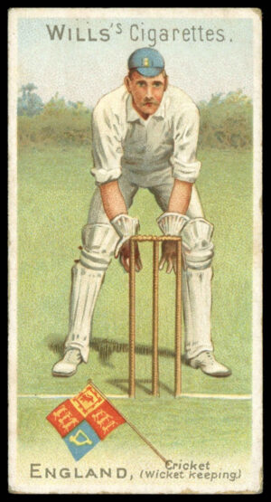 Wills - 'Sports of All Nations' (1900) - England - Cricket (Wicket Keeping)