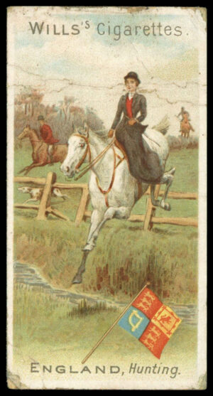 Wills - 'Sports of All Nations' (1900) - England - Hunting