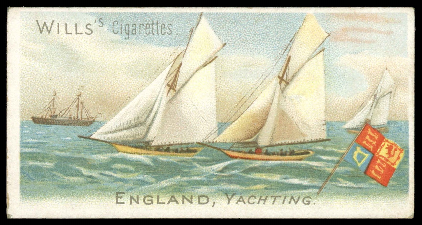 Wills - 'Sports of All Nations' (1900) - England - Yachting Wills - 'Sports of All Nations' (1900) - England - Yachting