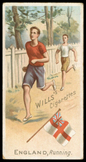 Wills - 'Sports of All Nations' (1900) - England - Running