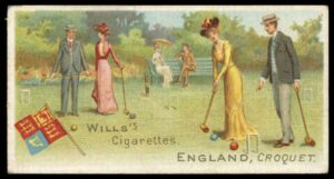 Wills - 'Sports of All Nations' (1900) - England - Croquet
