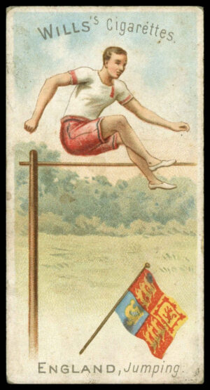 Wills - 'Sports of All Nations' (1900) - England - Jumping