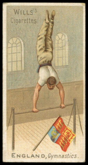Wills - 'Sports of All Nations' (1900) - England - Gymnastics