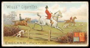 Wills - 'Sports of All Nations' (1900) - England - Hunting