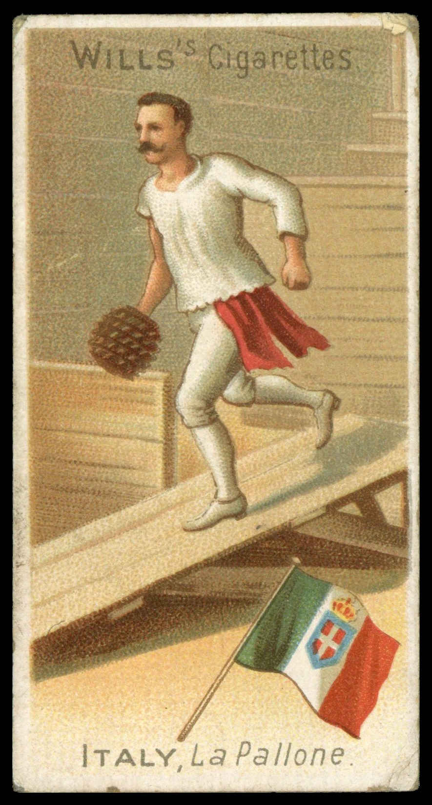 Wills - 'Sports of All Nations' (1900) - Italy - La Pallone Wills - 'Sports of All Nations' (1900) - Italy - La Pallone