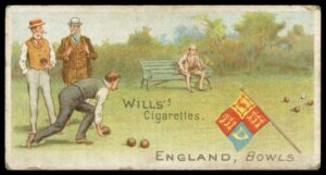 Wills - 'Sports of All Nations' (1900) - England - Bowls