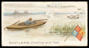 Wills - 'Sports of All Nations' (1900) - Scotland - Shooting Wild Fowl