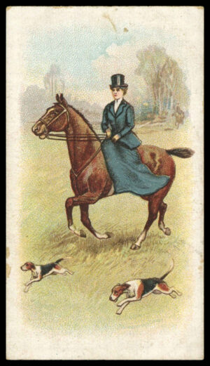 Wills Overseas - 'Sporting Girls' (1913) - Hunting