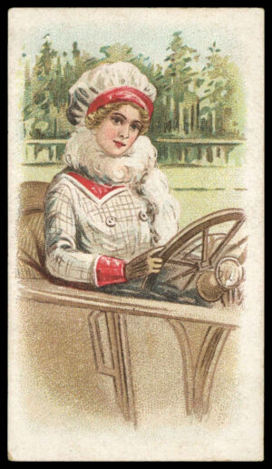 Wills Overseas - 'Sporting Girls' (1913) - Motoring Wills Overseas - 'Sporting Girls' (1913) - Motoring