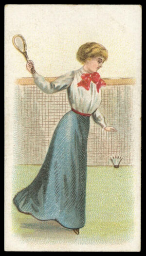 Wills Overseas - 'Sporting Girls' (1913) - Tennis (badminton)