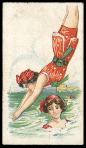 Wills Overseas - 'Sporting Girls' (1913) - Diving